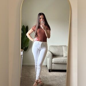 Lucky Brand White Skinny Jeans